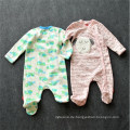 Bio-Baumwolle Baby-Custom Printed Bodys Weiß von guter Qualität